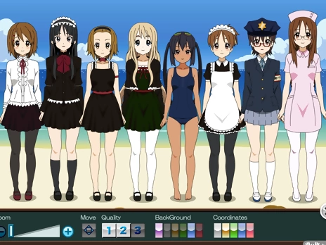 K-ON! Kisekai Undress